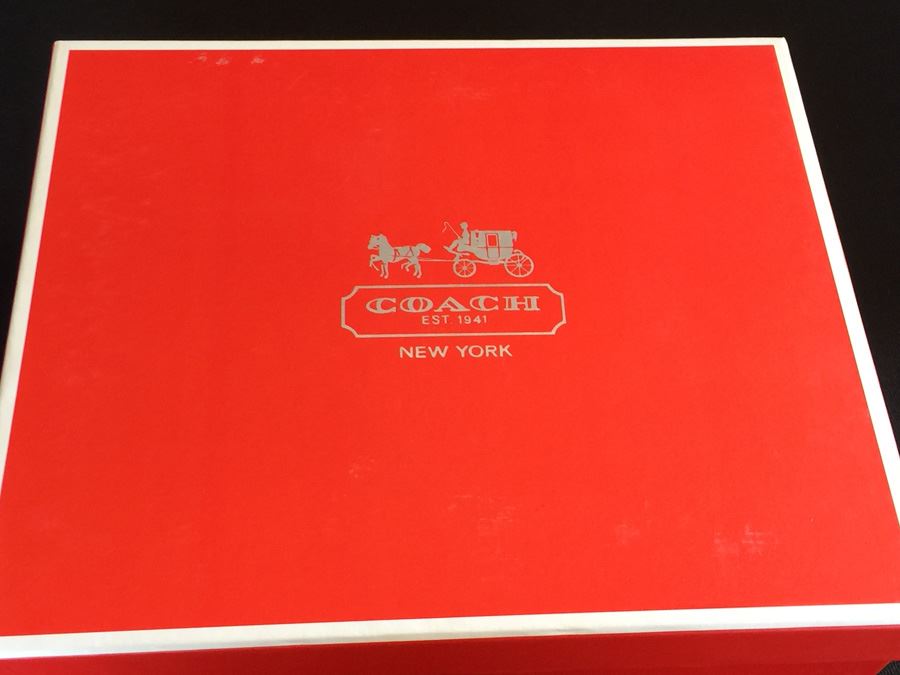 Pair Of Coach Women's High Heels Shoes With Boxes Size 7.5M And 8M [Photo 7]