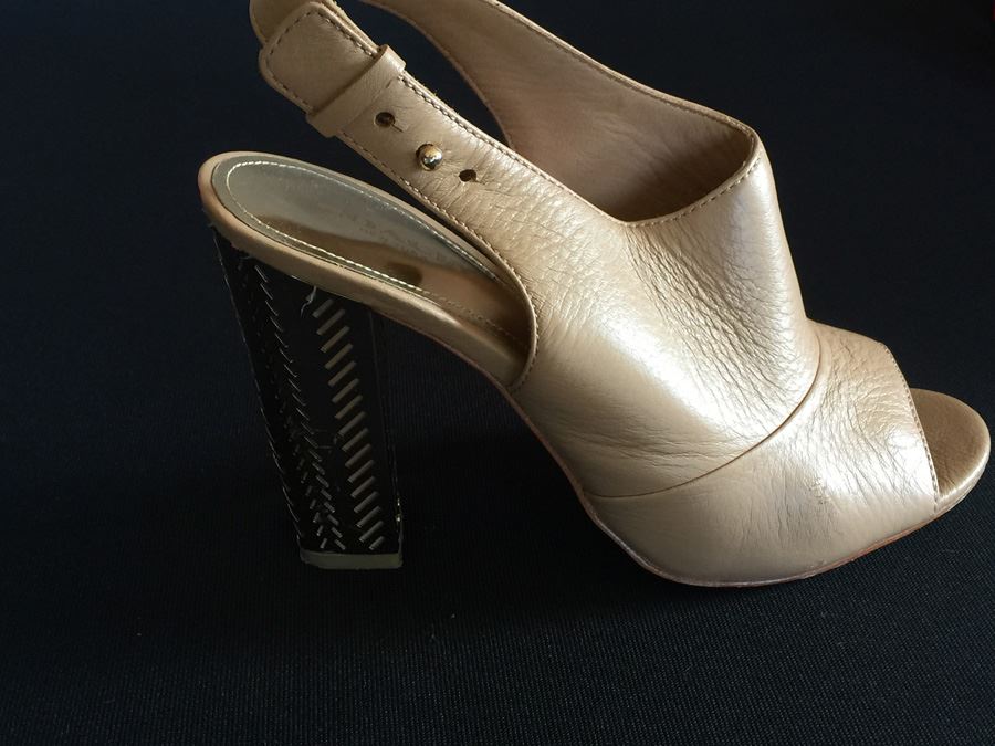 Pair Of Coach Women's High Heels Shoes With Boxes Size 7.5M And 8M [Photo 4]