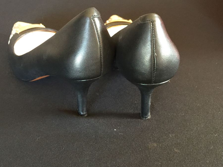 Pair Of Coach Women's High Heels Shoes With Boxes Size 7.5M And 8M [Photo 3]
