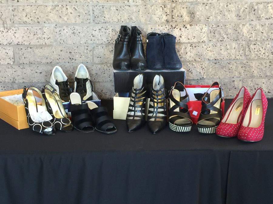 Women's Designer Shoe Lot Sizes 7 1/2 - 8