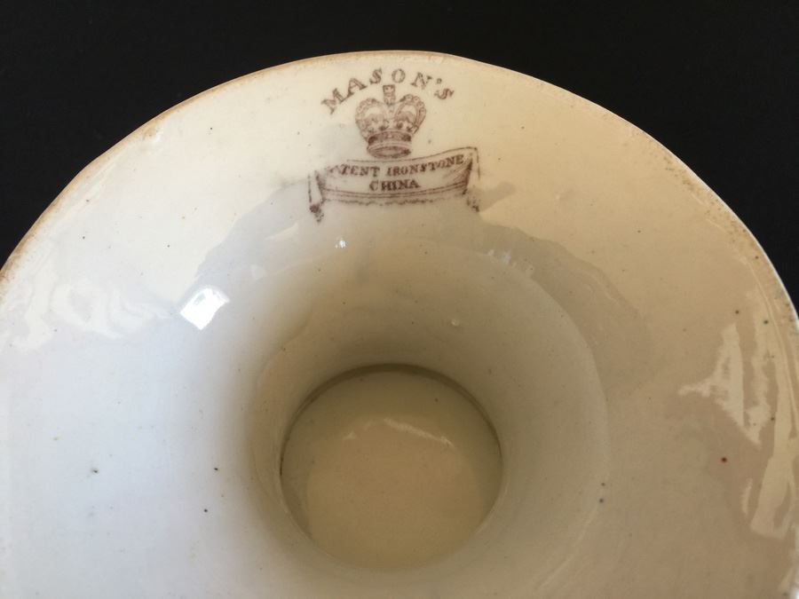 Antique Mason's Ironstone China Compote [Photo 4]
