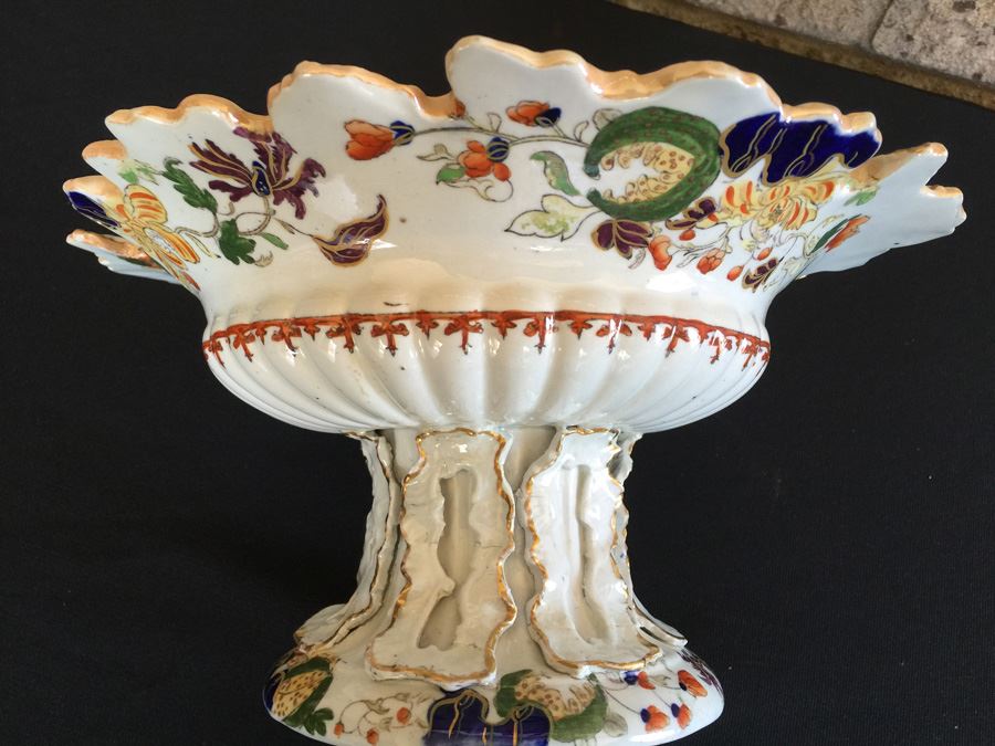 Antique Mason's Ironstone China Compote [Photo 3]