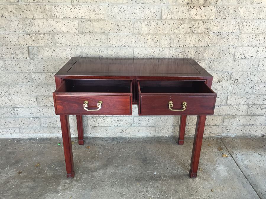 Oriental Rosewood Desk With Chair [Photo 15]
