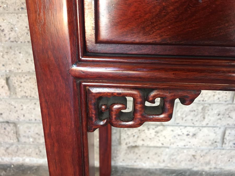 Oriental Rosewood Desk With Chair [Photo 7]