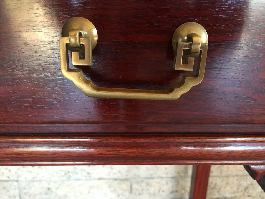 Oriental Rosewood Desk With Chair [Photo 5]
