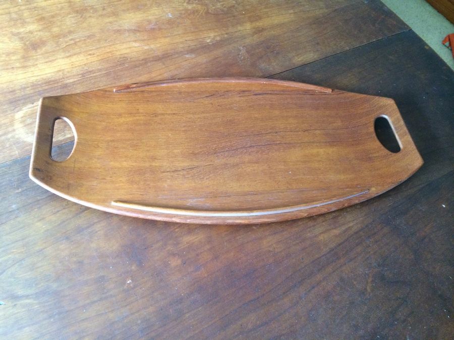 Dansk Designs Denmark IHQ Teak Tray 802 [Photo 1]