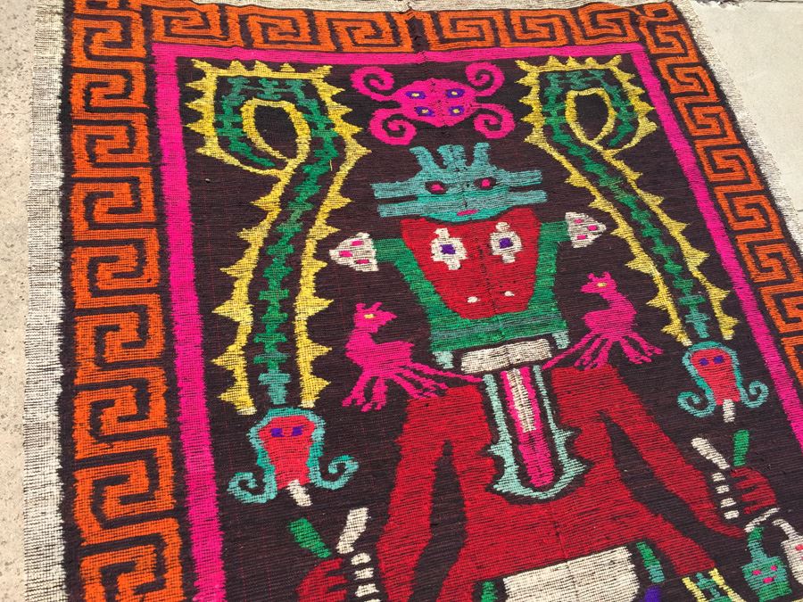 Large Moroccan Vintage Rug, Hand Woven [Photo 4]