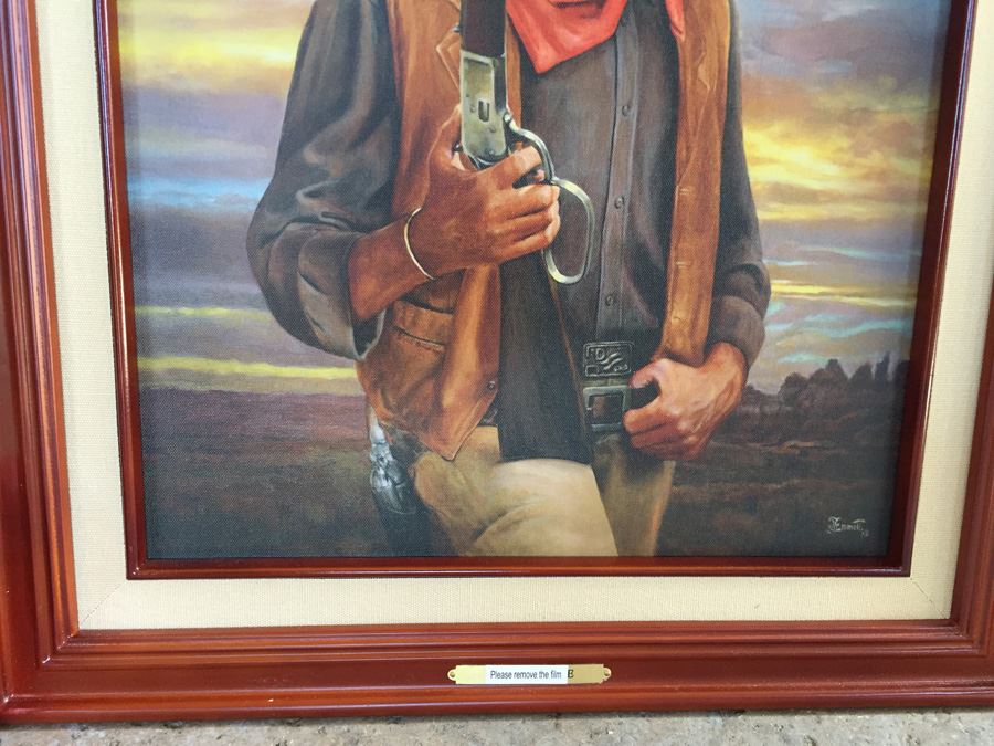 'John Wayne: Legend Of The West' Canvas Limited Edition Print [Photo 4]