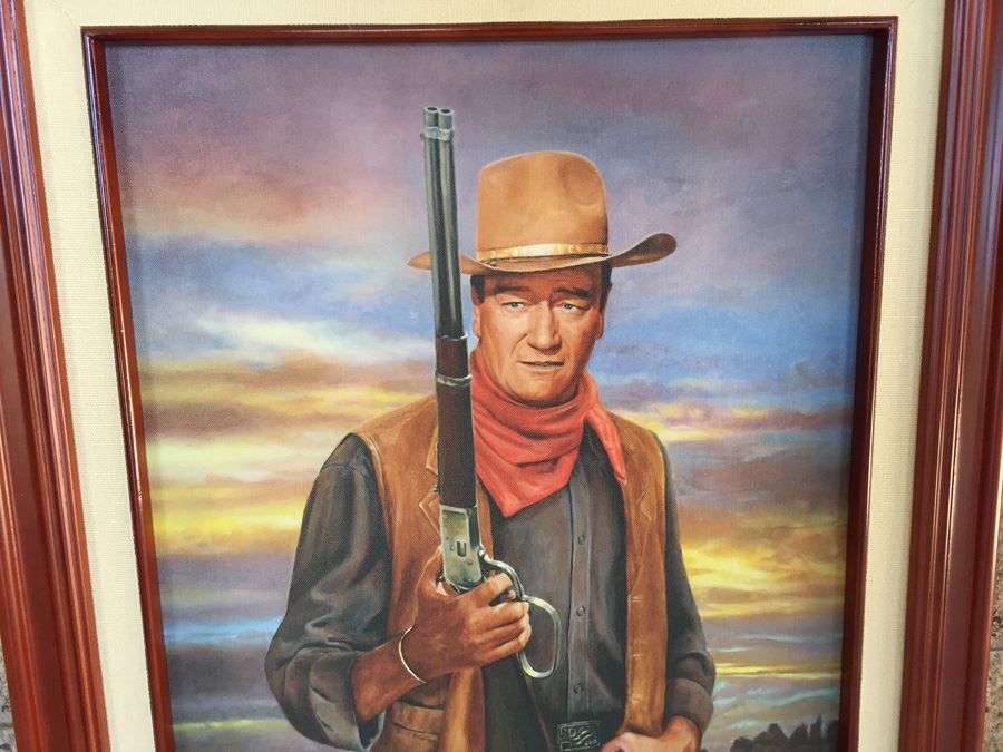 'John Wayne: Legend Of The West' Canvas Limited Edition Print [Photo 2]