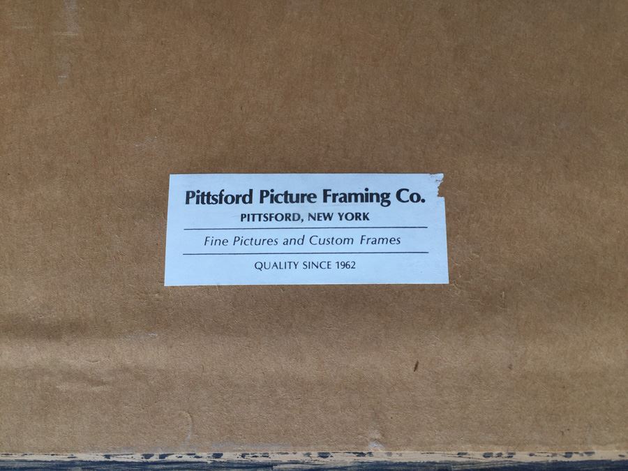 Large Hand Signed Limited Edition Print Of Woman With Rose [Photo 11]