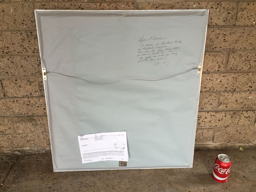 Original Oil Painting Of Orchids By K. Bronson [Photo 7]