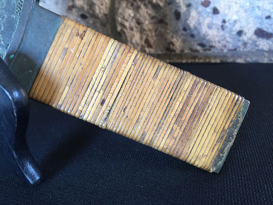 Antique Japanese Bronze Mirror [Photo 2]