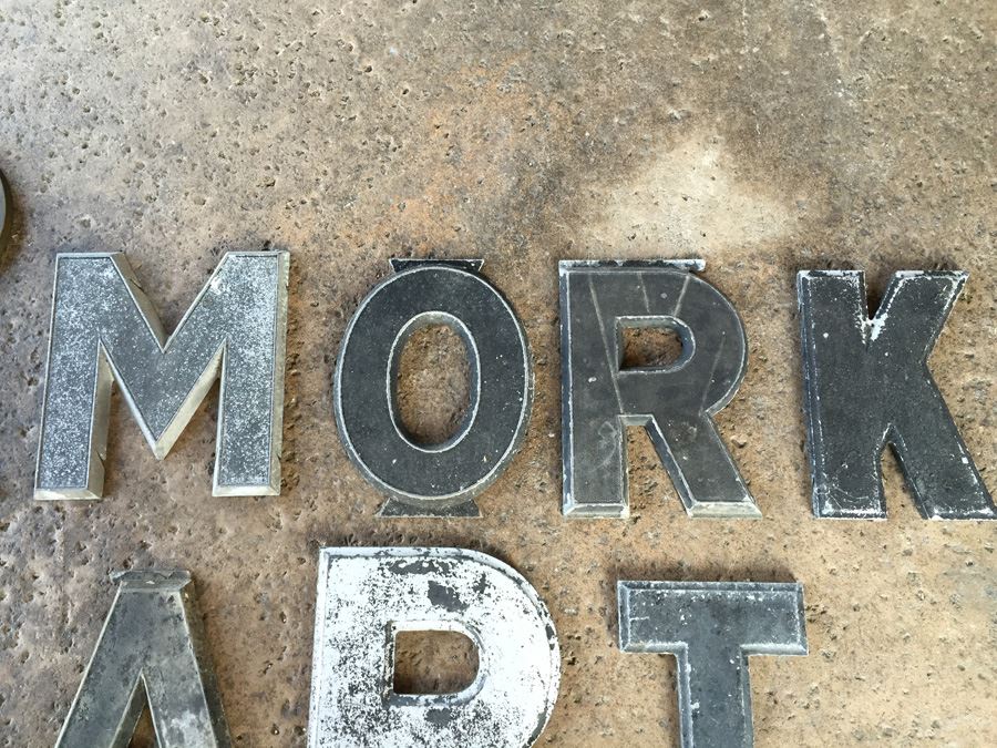 Vintage Metal Letters [Photo 5]