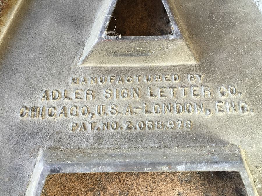 Vintage Metal Letters [Photo 13]