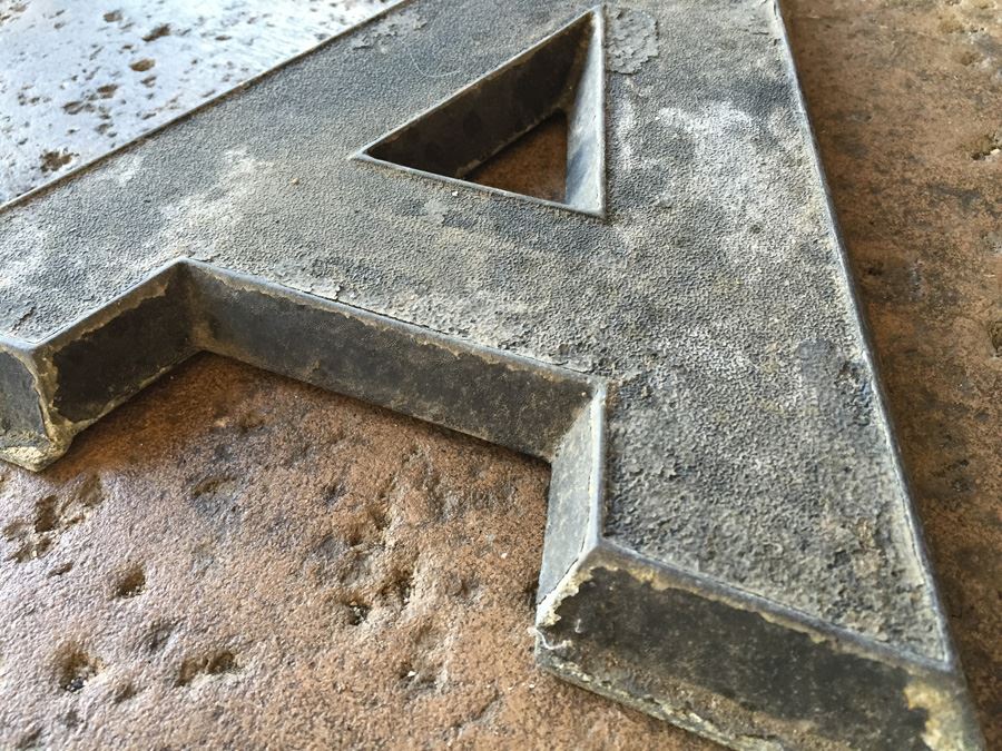 Vintage Metal Letters [Photo 8]