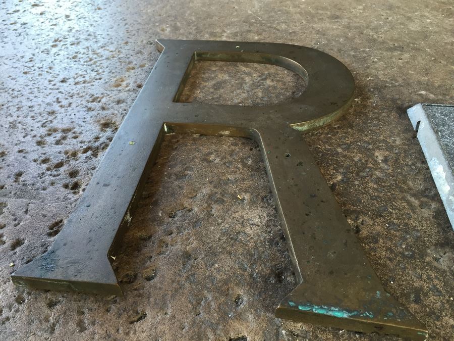 Vintage Metal Letters [Photo 10]