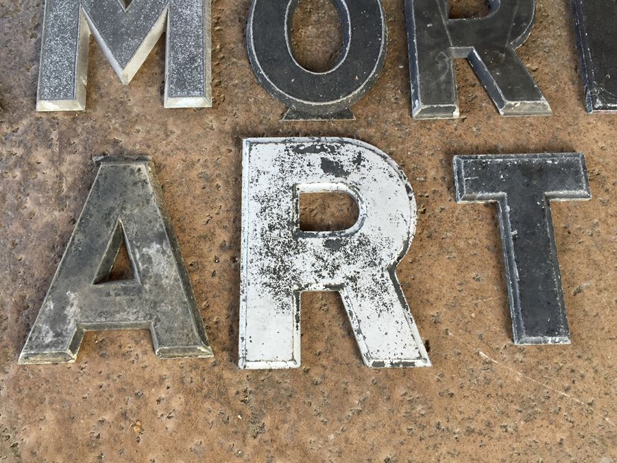 Vintage Metal Letters [Photo 2]