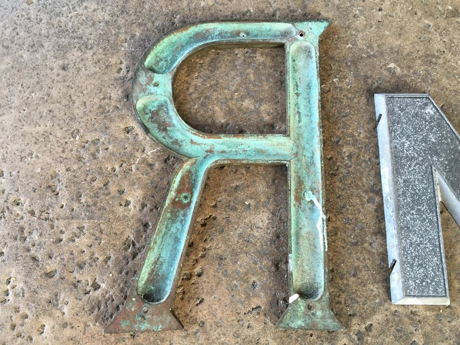 Vintage Metal Letters [Photo 14]