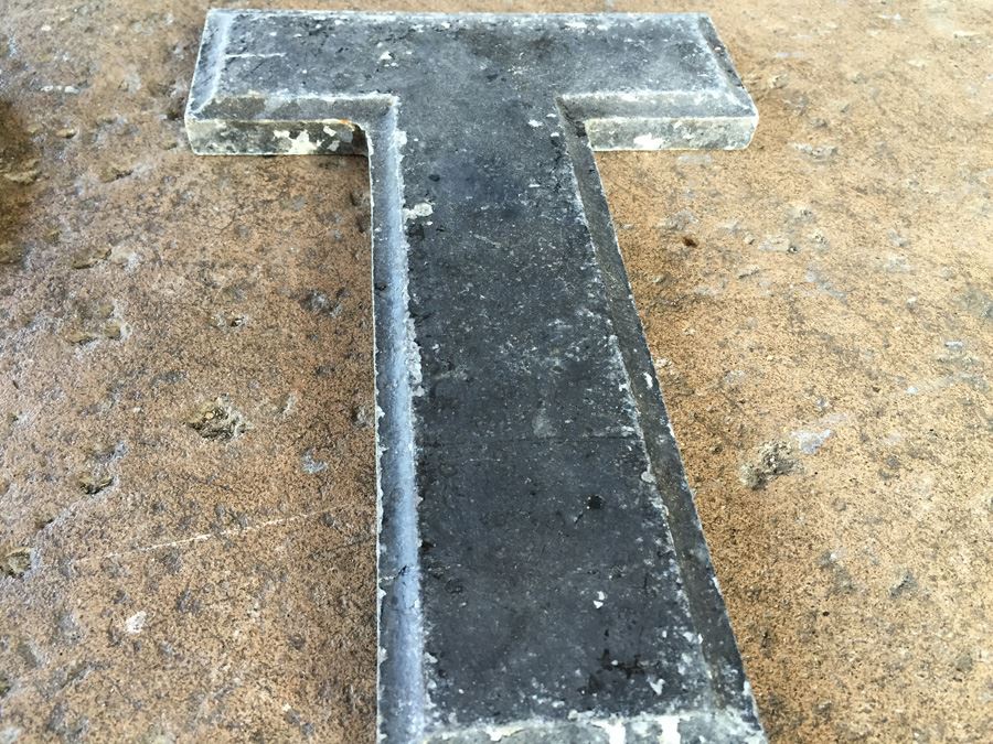 Vintage Metal Letters [Photo 7]