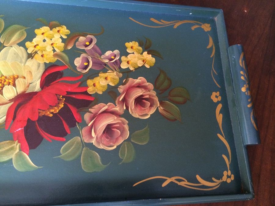 Hand Painted Tray [Photo 3]