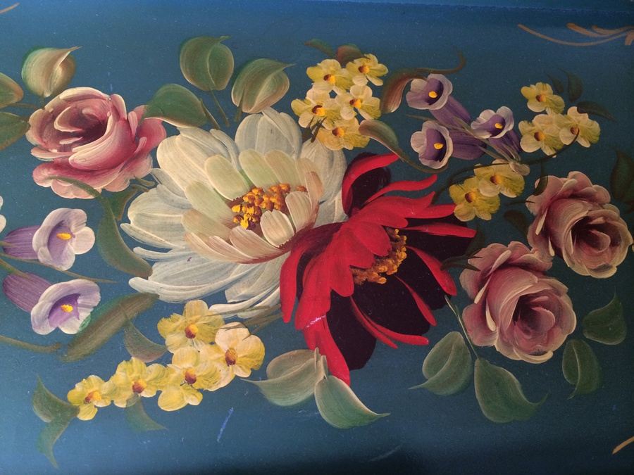 Hand Painted Tray [Photo 2]