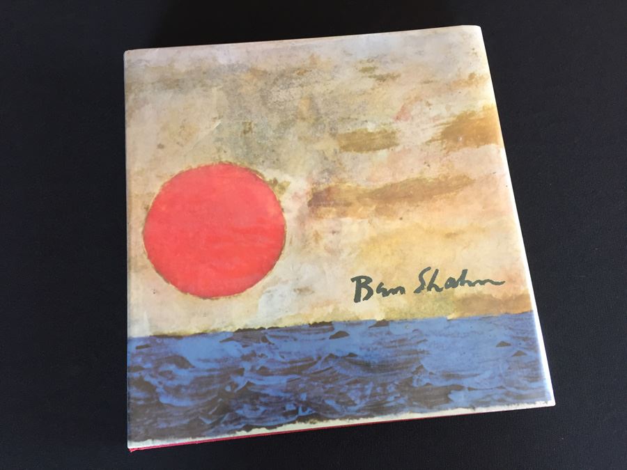 Ben Shahn. 1972. Art Book. Cloth with Dustjacket. (1st Edition) Printed In Japan [Photo 1]