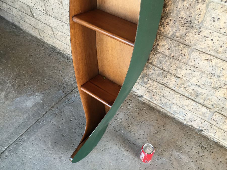 Wooden Canoe Wall Shelf [Photo 5]
