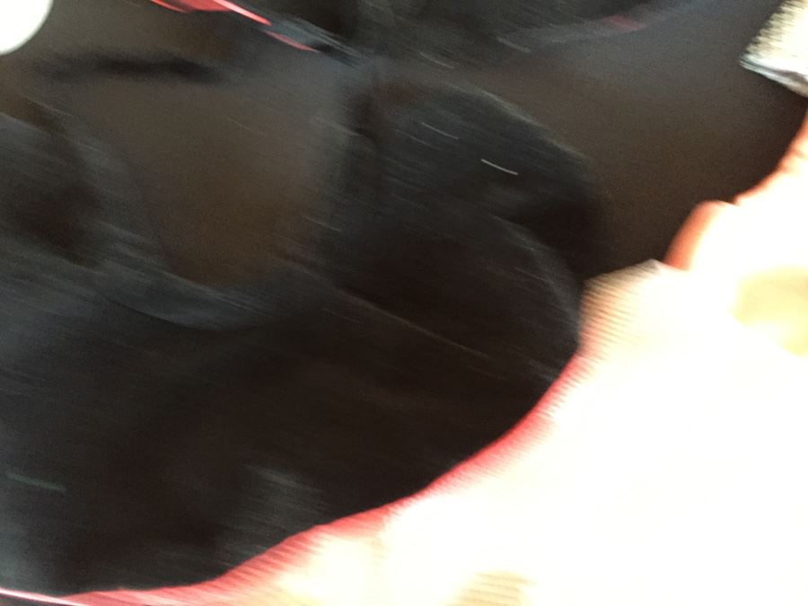 Vintage Doll Marked 14R With Doll Trunk, Various Doll Clothes And Wooden Blocks [Photo 32]