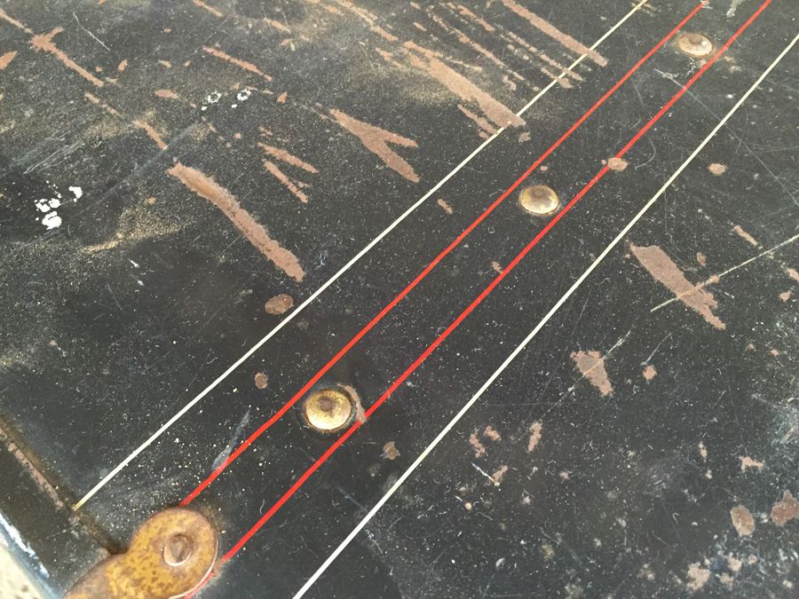 Vintage Steamer Trunk Lock Has Been Broken [Photo 7]