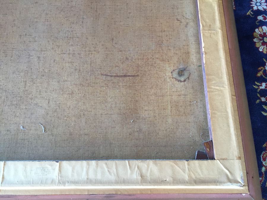 Charles T. Phelan 1900 Original Oil Painting Of Sheep In The Forest Signed In Lower Left Corner Estimate $2,000-$3,000 [Photo 21]