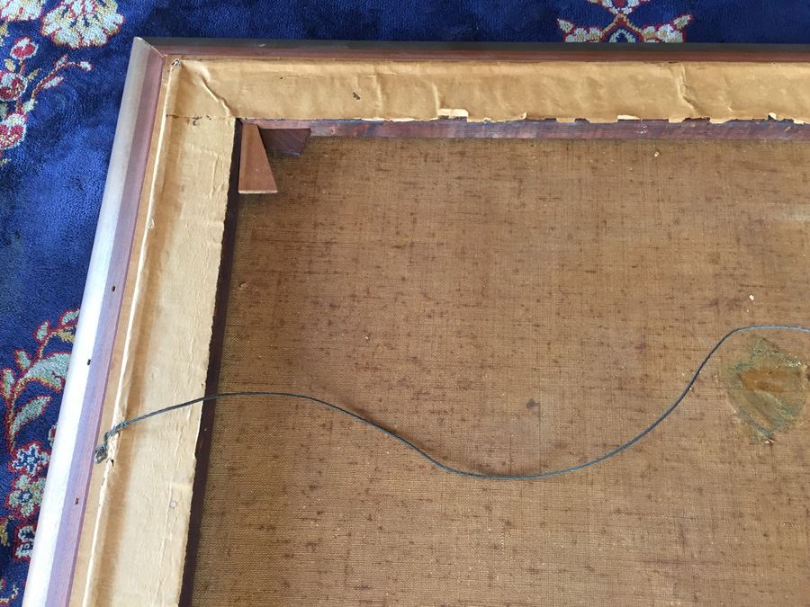 Charles T. Phelan 1900 Original Oil Painting Of Sheep In The Forest Signed In Lower Left Corner Estimate $2,000-$3,000 [Photo 20]