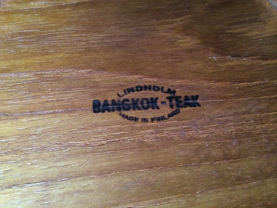 Lindholm Finland Teak Plate - Bangkok Teak [Photo 3]