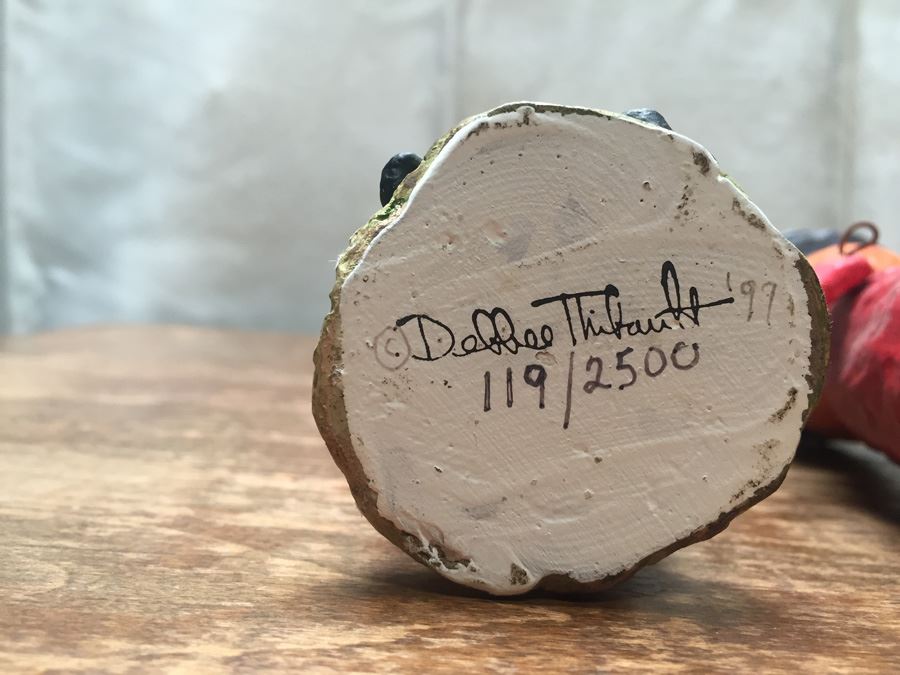 Debbee Thibault Folk Art Limited Edition Hand Painted Signed Figurines Range In Value From $150-$300+ Each [Photo 35]