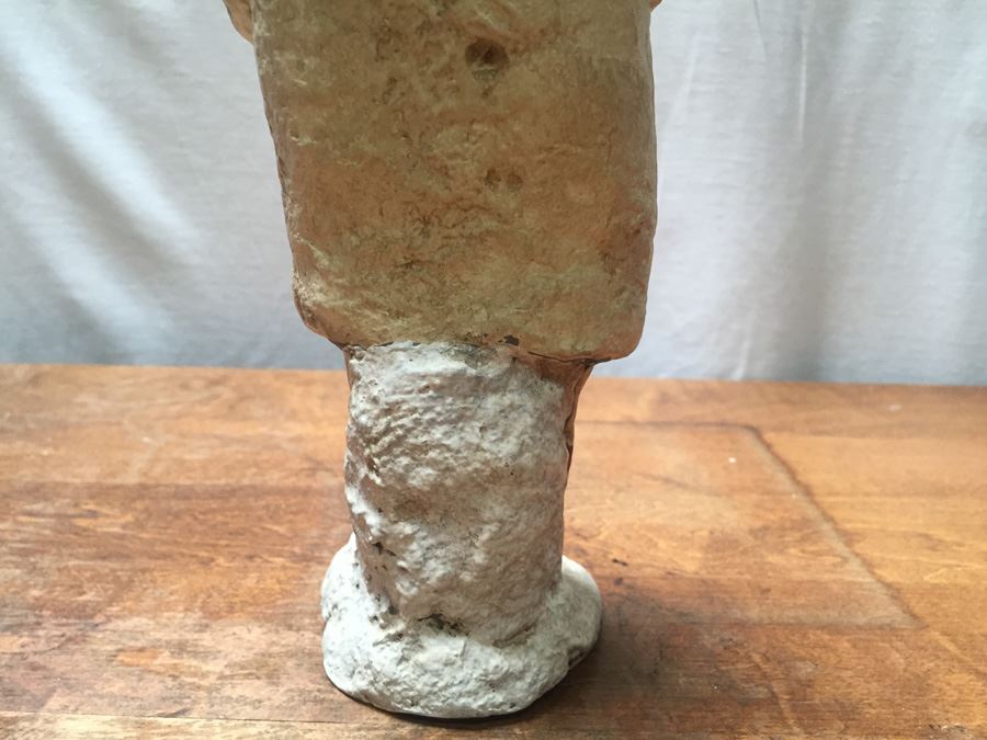 Debbee Thibault Folk Art Limited Edition Hand Painted Signed Santa With Cherub 1998 [Photo 12]