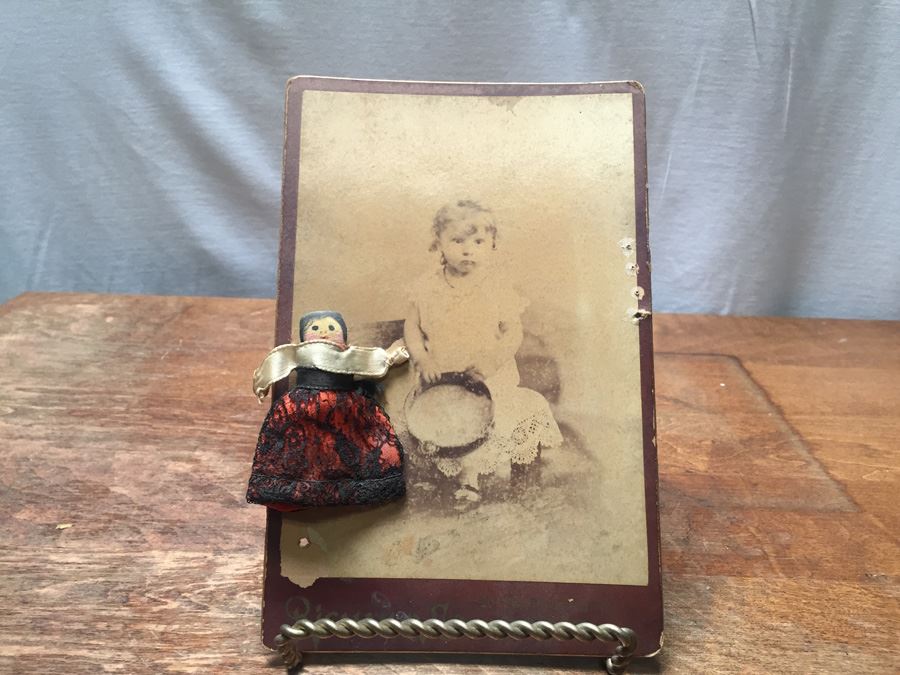 Vintage Child's Photo With Doll [Photo 3]
