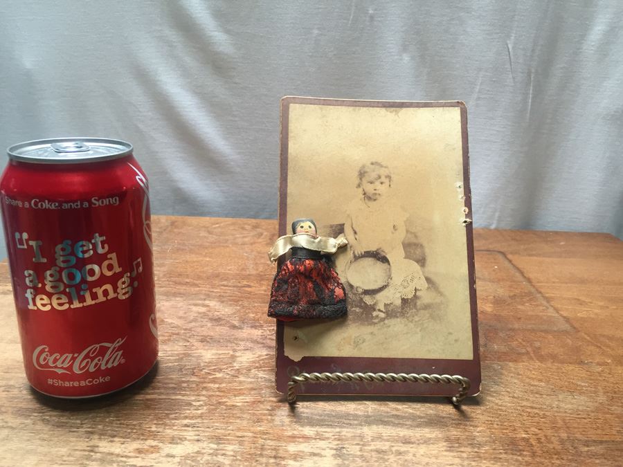Vintage Child's Photo With Doll [Photo 1]