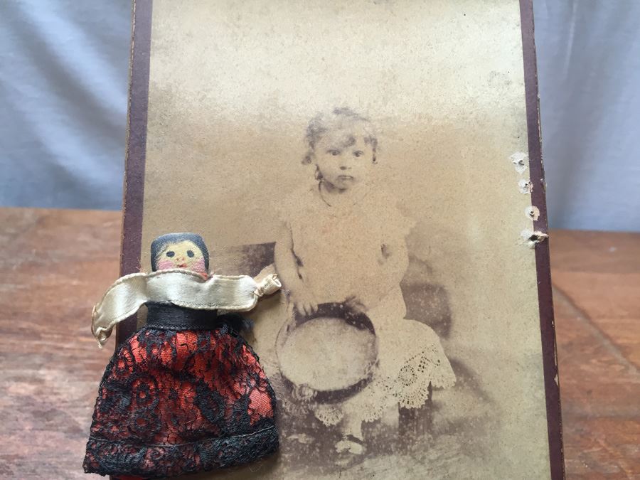 Vintage Child's Photo With Doll [Photo 2]