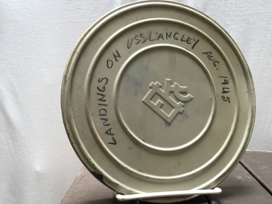 Old Films And Slides (Military And Home) Military Landings On USS Langley 1945 Dates Ranges From 1941-1970s [Photo 2]