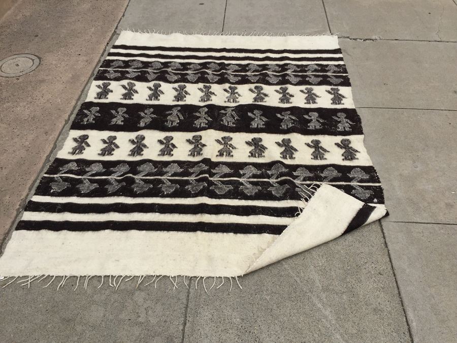 Hand Knotted Wool Rug [Photo 3]