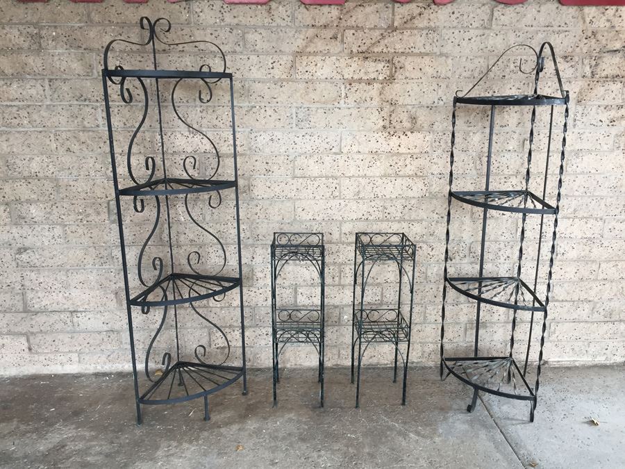 Various Metal Shelves Stands Corner Stands [Photo 5]