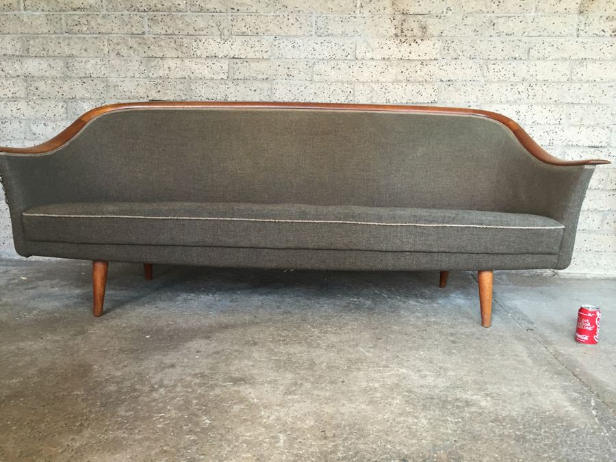 Elegant Scandinavian Modern Sofa And Chair Set By Vatne Mobler Retailed By Georg Jensen New York City [Photo 15]