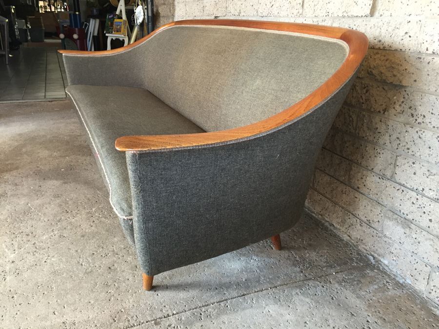 Elegant Scandinavian Modern Sofa And Chair Set By Vatne Mobler Retailed By Georg Jensen New York City [Photo 11]