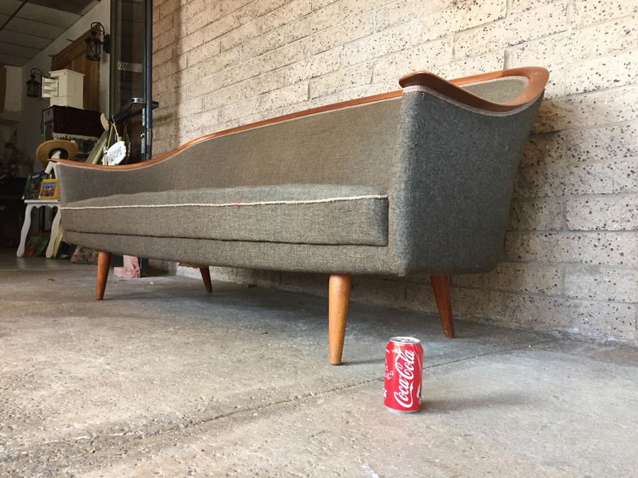 Elegant Scandinavian Modern Sofa And Chair Set By Vatne Mobler Retailed By Georg Jensen New York City [Photo 3]