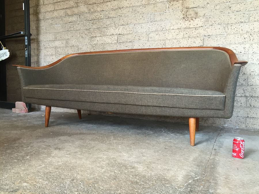 Elegant Scandinavian Modern Sofa And Chair Set By Vatne Mobler Retailed By Georg Jensen New York City [Photo 12]