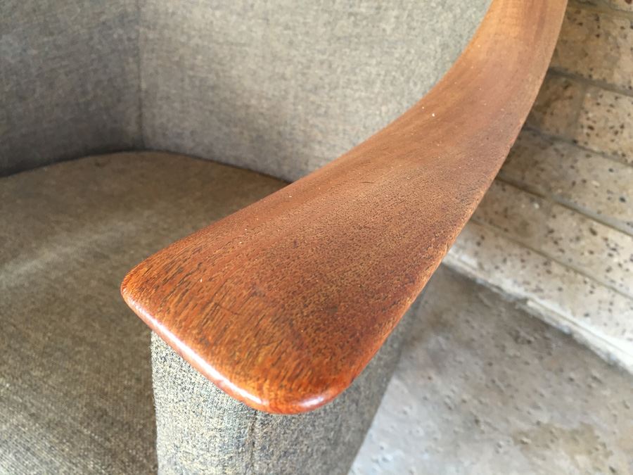 Elegant Scandinavian Modern Sofa And Chair Set By Vatne Mobler Retailed By Georg Jensen New York City [Photo 5]