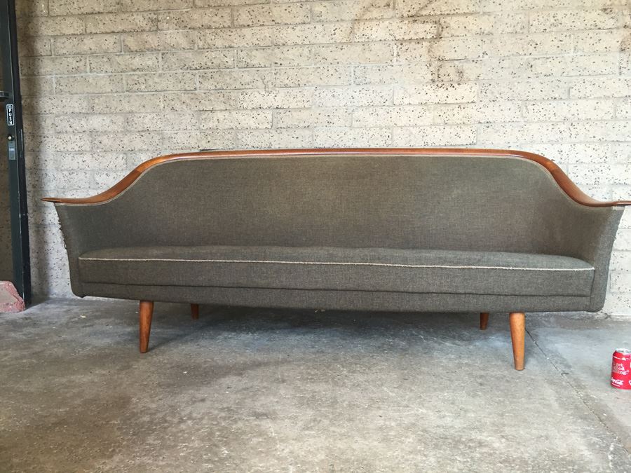 Elegant Scandinavian Modern Sofa And Chair Set By Vatne Mobler Retailed By Georg Jensen New York City [Photo 14]
