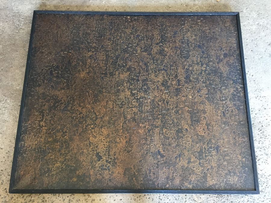 Original Large Oil Painting By Robert Piesen Titled GEHINNOM 1962 [Photo 14]