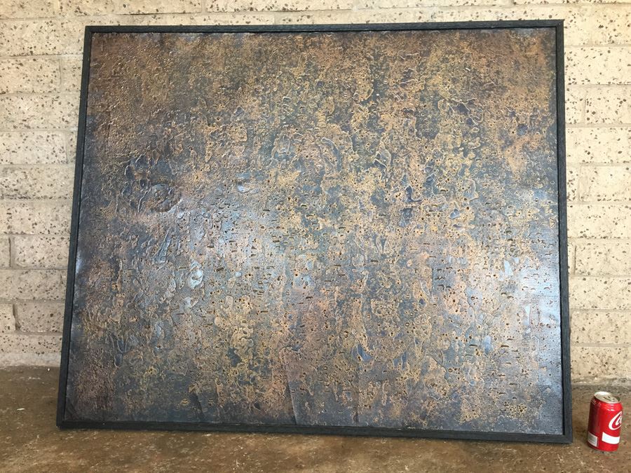 Original Large Oil Painting By Robert Piesen Titled GEHINNOM 1962 [Photo 7]