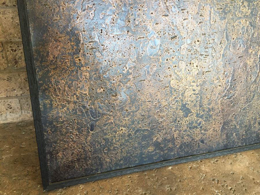 Original Large Oil Painting By Robert Piesen Titled GEHINNOM 1962 [Photo 5]