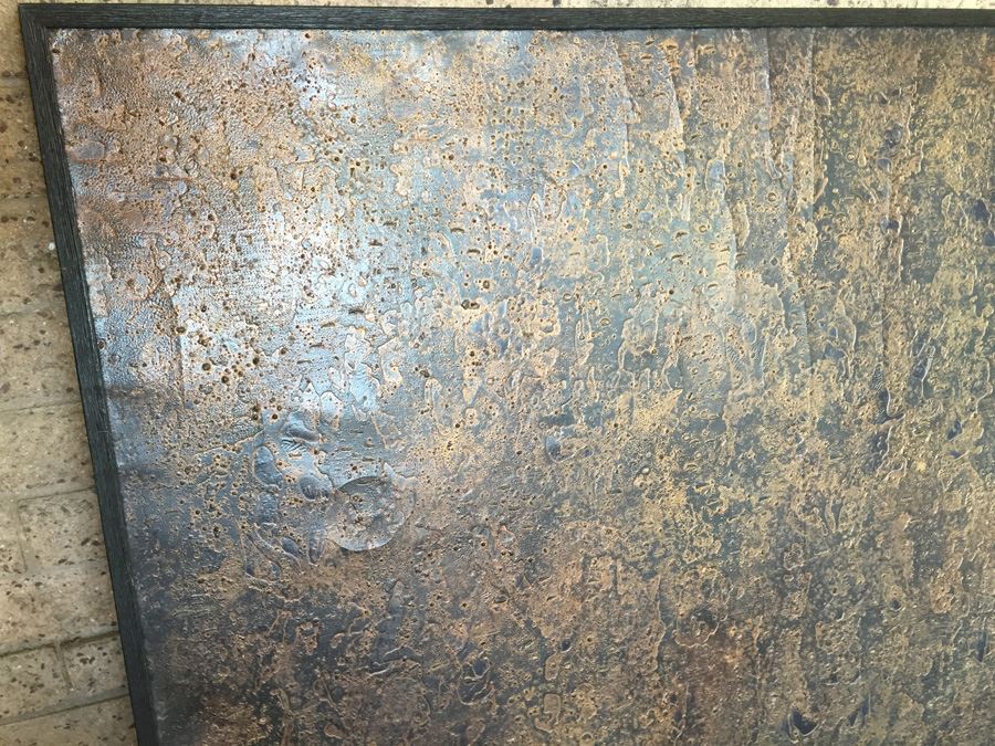 Original Large Oil Painting By Robert Piesen Titled GEHINNOM 1962 [Photo 4]